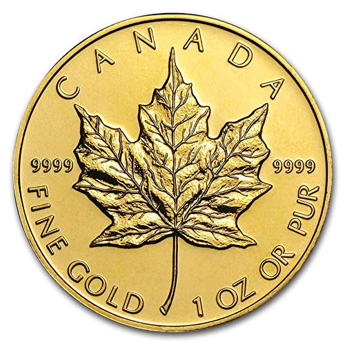 1979 CA - Present Canada 1 oz Gold Maple Leaf .9999 Fine (Random Year) 1 OZ About Uncirculated