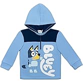 Bluey Bingo Fleece Half Zip Hoodie Toddler to Big Kid