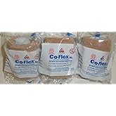Andover CO-Flex NL 3"x5Yds Tan Flesh 3-Pack Cohesive Flexible Elastic Latex Free Bandage Compression Self Adherent Wrap Adults Children Animals Pets Cats Dogs Horses 5300TN