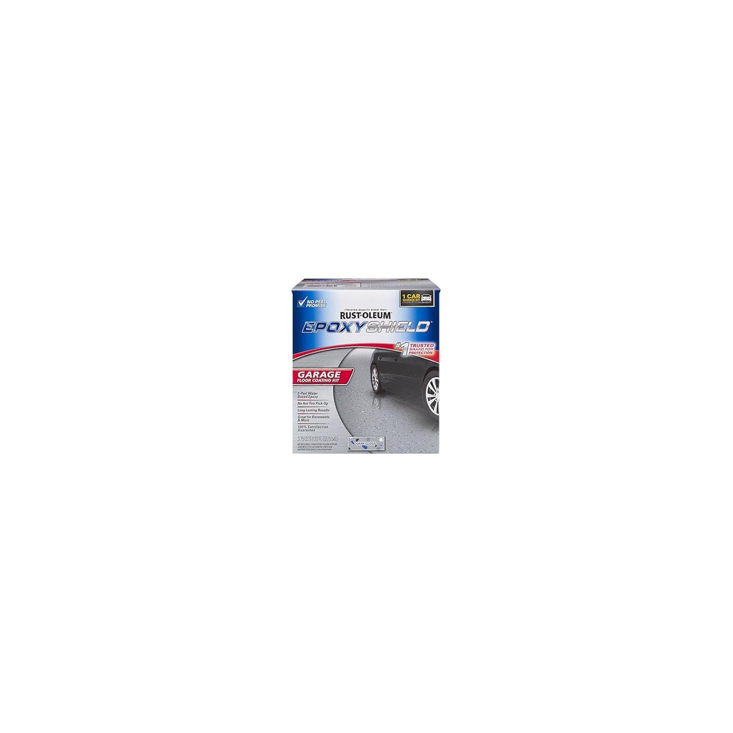 Rust Oleum 301371 Epoxy Shield Garage Floor Coating Kit Gray