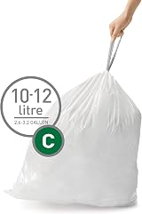 simplehuman Bin Liners Pack of 20 10-12 L Code C view 2