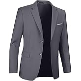 Mens Suit Jackets Casual Two Button Slim Fit Blazers Suit Separates Coat Sport Coats with Pockets for Wedding Prom Party