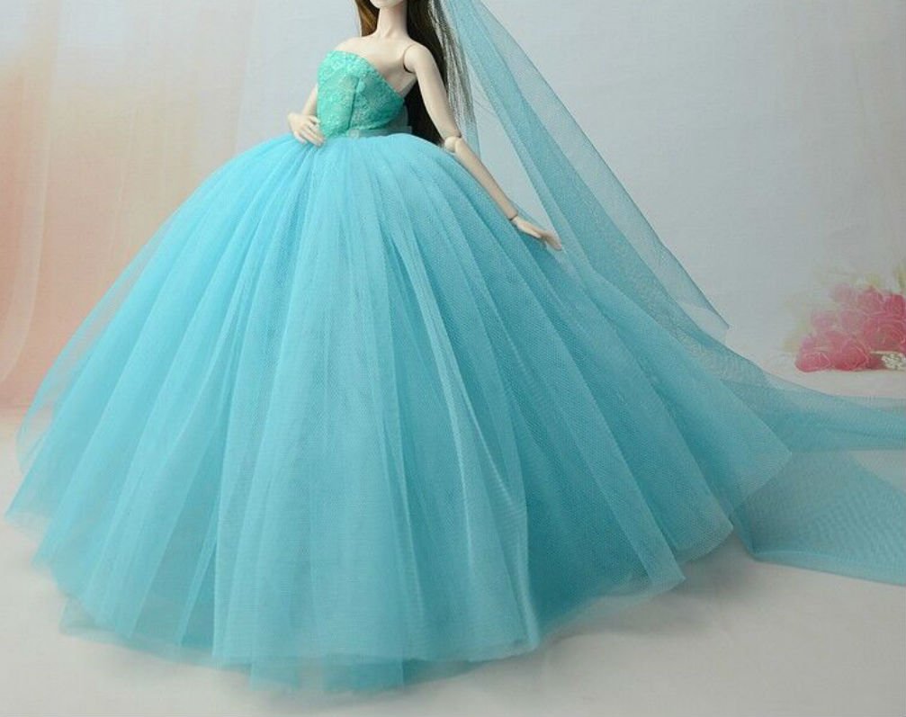 Платье Из Фатина Для Куклы фото 54