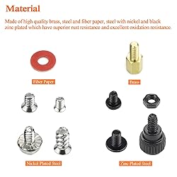 HELIFOUNER 450 Pieces Computer Standoffs Screws