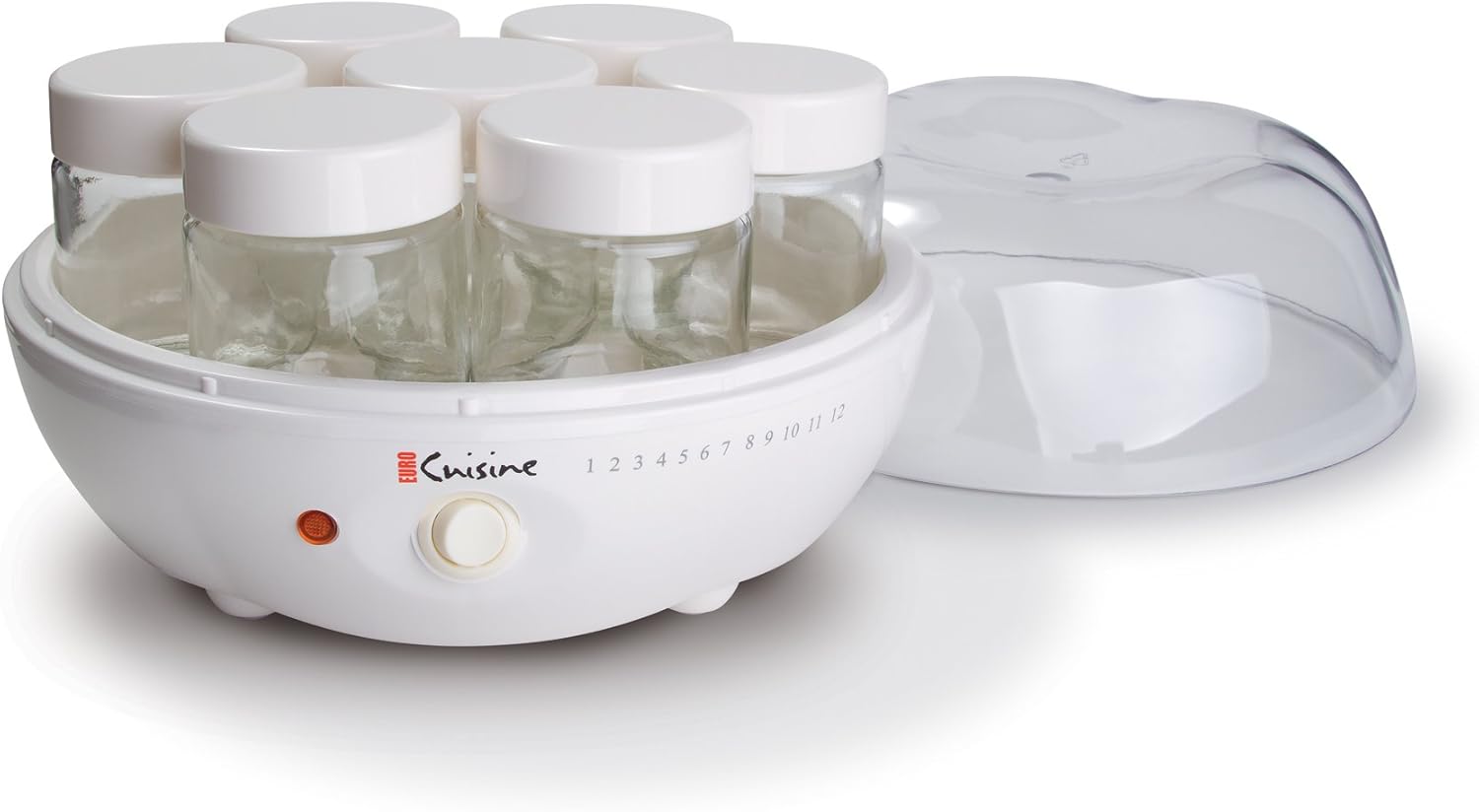 Euro Cuisine YM80 Yogurt Maker, White: Kitchen & Dining