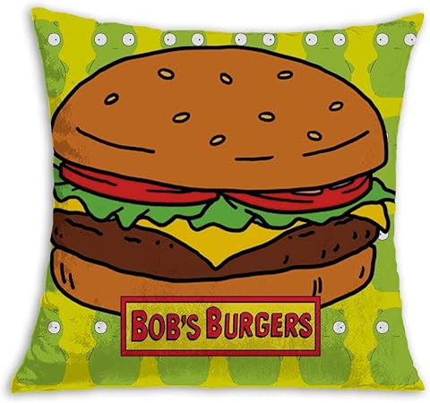 Amazon Com Kq6opf8 3d Big Bur Ger Throw Pillow Covers Decorative