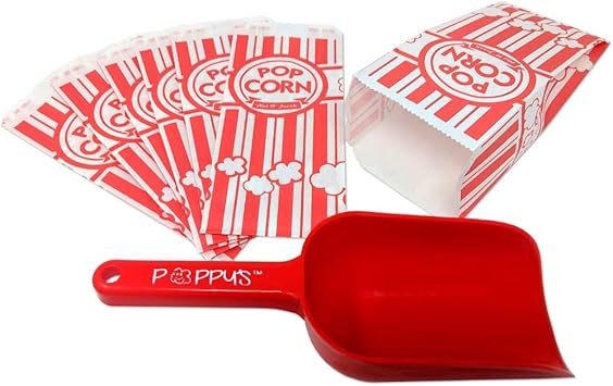 Amazon.com: Poppys palomitas de maíz y bolsas de papel ...