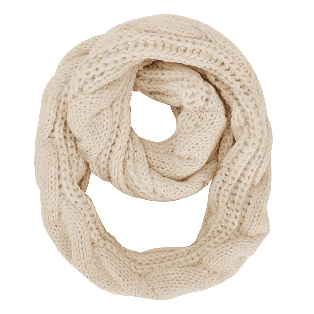 ZOORON Winter Knit Infinity Scarfs for Women Thick Circle Loop Neck Warmer Fashion Scarves ZOORON Winter Knit Infinity Scarfs for Women Thick Circle Loop Neck Warmer Fashion Scarves