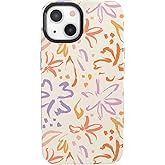 Casely iPhone 13 Case | Hibiscus Blooms | Hawaiian Floral | Bold Protective Design | Compatible with MagSafe