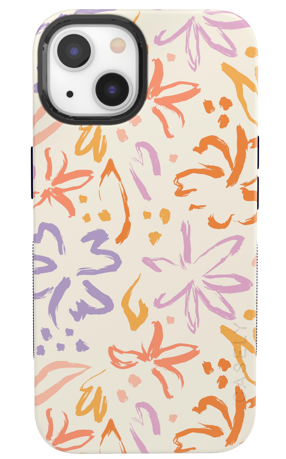Casely iPhone 13 Case | Hibiscus Blooms | Hawaiian Floral | Compatible with MagSafe | Bold Protective Case Design Image