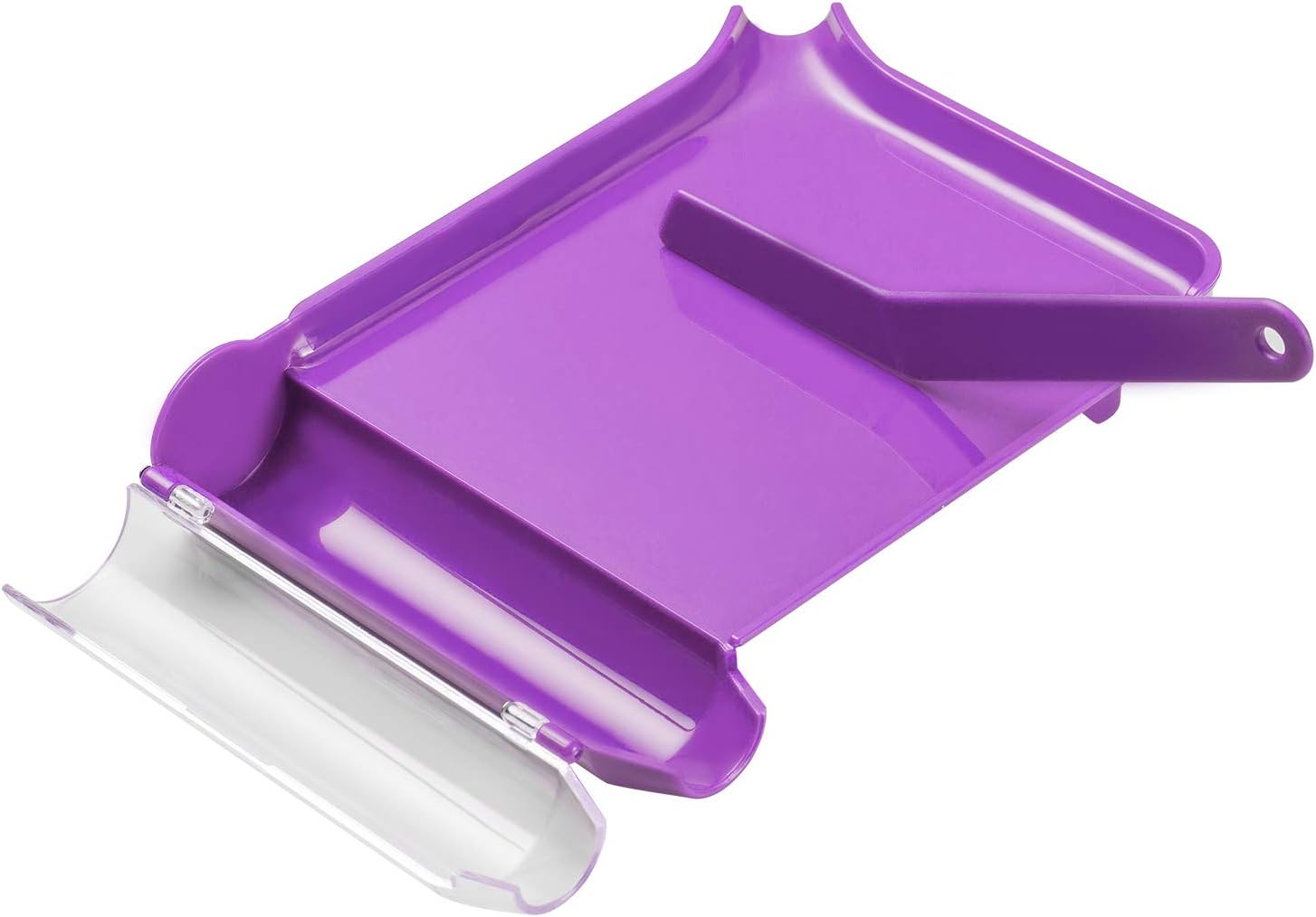 Right Hand Pill Counting Tray with Spatula (Purple L