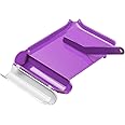 Medarchitect Right Hand Pill Counting Tray with Spatula (Purple)