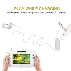 Charger Kits for Wii U Gamepad, AC Power Adapter