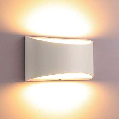 Buy Lightess Dimmable Wall Sconce Modern Indoor Wall Sconce 12w Led Wall Lamp Up Down Hallway Wall Mounted Light Fixtures For Bedroom Living Room Warm White Online In Indonesia B083wf2c9q