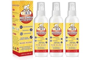 ESIXJS No Chew Spray for Dogs Cats Bitter Apple Spray for Puppy 10.14 Fl Oz Stop Dogs Cat from Chewing Furniture Spray Anti Licking for Dog Cat Yuck Bitter Spray Deterrent for Gentle on Skin Alcohol Free