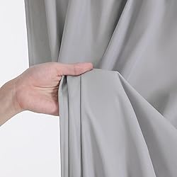 Grey Backdrop Curtains Photo Backdrop Drapes: 30ft
