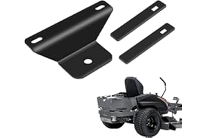 ZELVORO Receiver Hitch Plate for Spartan Mowers RZ Series, Industrial-Grade 1/4" Steel, (2016-2024 Models) Heavy Duty Trailer Hitch, Easy Bolt-On Installation, Towing & Hauling Accessory