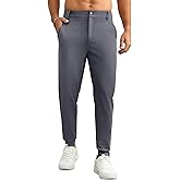 Askdeer Men's Golf Pants Casual Slim Fit Joggers Stretch Sweatpants Yoga Running Dress Work Pants with 5 Pockets