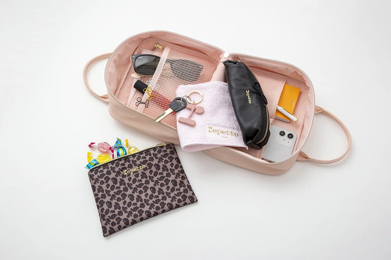 【レペット ムック本付録】マルチポーチ2点セット(ピンク) 2021年9月7日発売