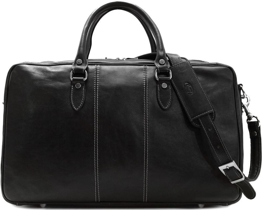 Venezia Suitcase Duffle Bag Weekender in Full Grain