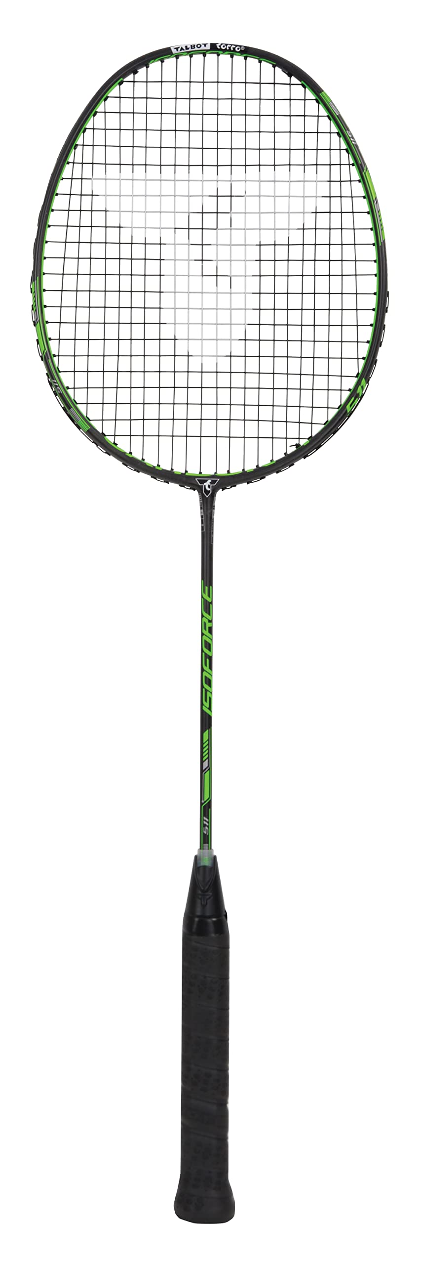 Talbot Torro Isoforce 511 Badminton Racket, 100% Carbon4, Light and Manageable, 439562