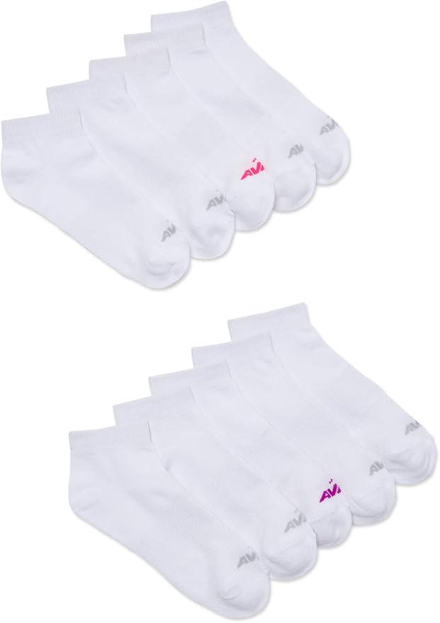 Avia Performance Ladies’ 10 Pair Pack Performance Flatknit Ankle