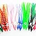 30pcs Soft Plastic Fishing Lure Squid Skirt Lures Octopus Trolling Bait Saltwater Bait Multi Colour 7.5cm/9cm/12cm