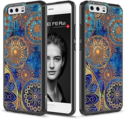 Huawei P10 Plus Case, Nznd [Ultra-Thin] Premium [Sculptural Art Texture] Soft TPU Protective Flexible Durable Case For Huawei P10 Plus - Gear Wheel