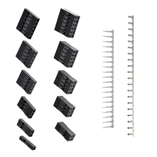 Swiftswan 620pcs Dupont Cable Jumper Encabezado Conector Surtido ...