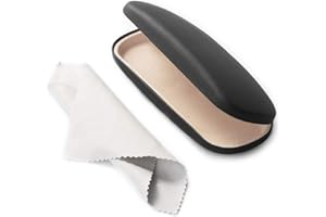 RayLove Unisex Hard Shell Eyeglasses Cases, Protective Case For Glasses