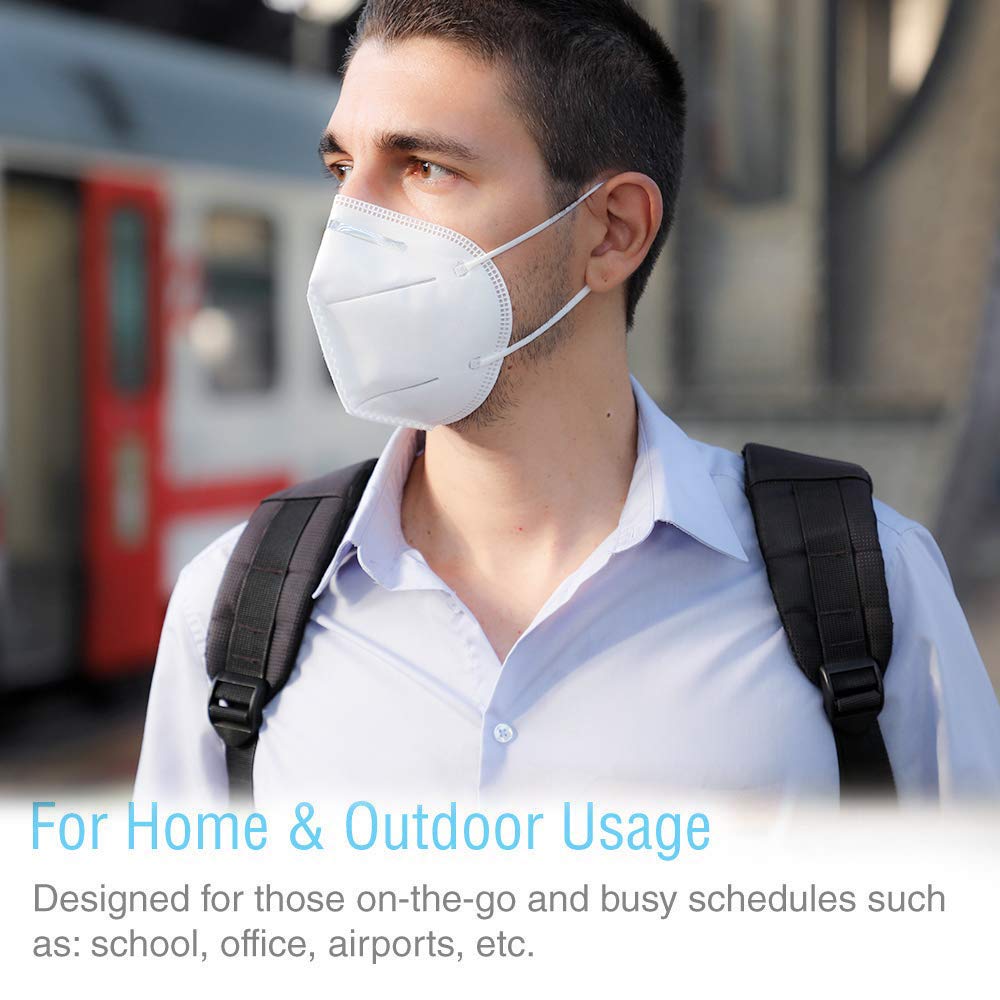 SUNCOO Protective KN95 Mask - 20 Pack: Industrial & Scientific