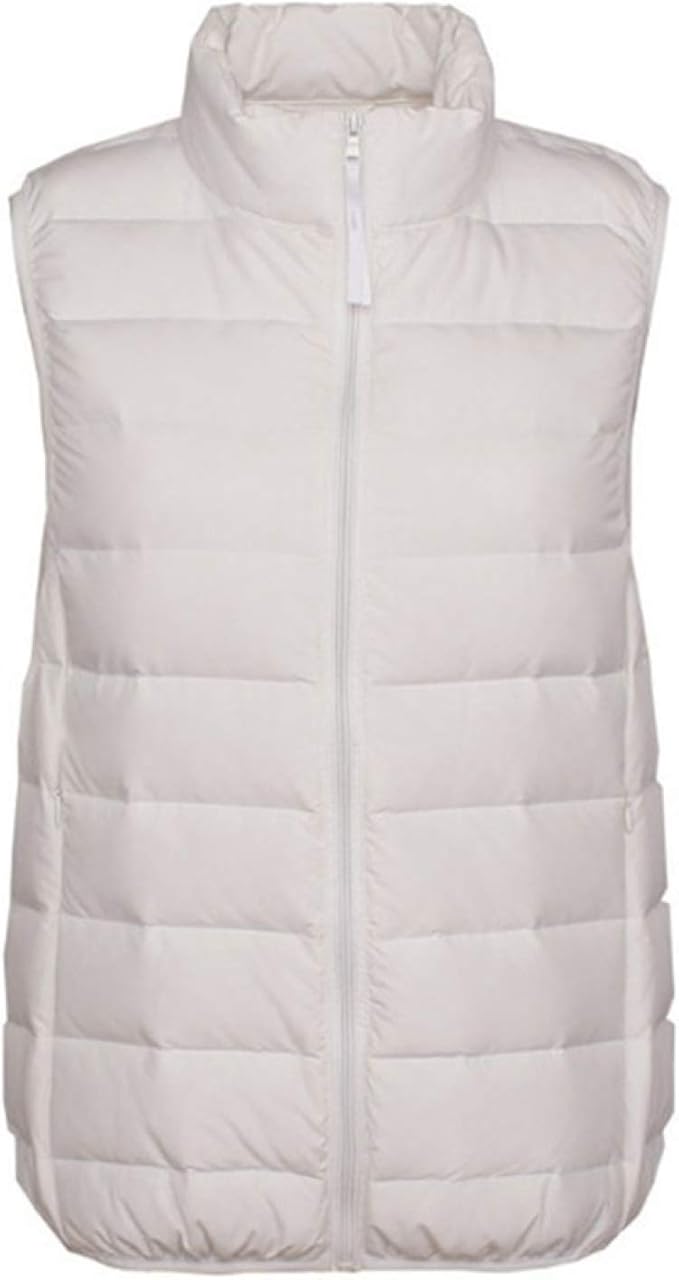 Amazon ベスト レディース 厚手 ダウン 女性用 ノースリーブ アウター 防寒 保温性 あったか 無地 シンプル おしゃれ 可愛い ダウンベスト レディーズ 暖かい 防風 防寒 ウルトラライト インナーダウン 収納袋付き 秋冬 ベスト 通販