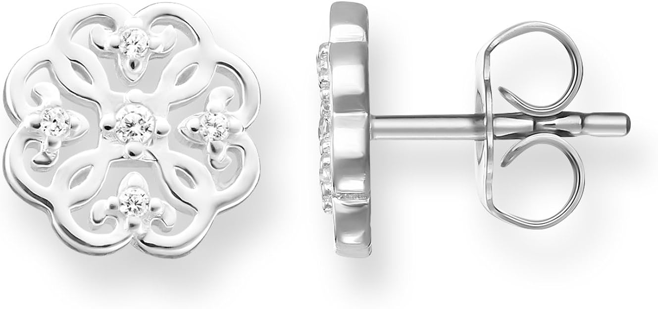 silver stud earrings thomas sabo