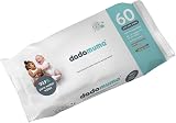 Dadamuma 99.9% Pure Water Baby Wipes 12 x 60 Unscented Eco Friendly view 2