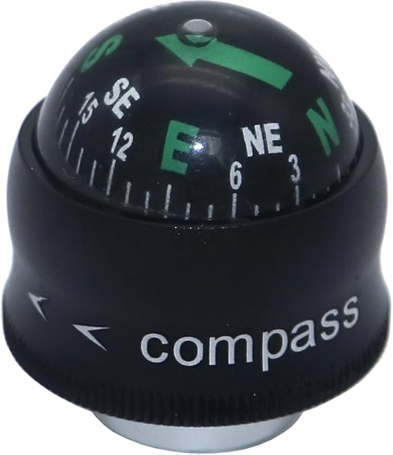 SportyGorilla Bike Compass, Headset Cap Compass Ball