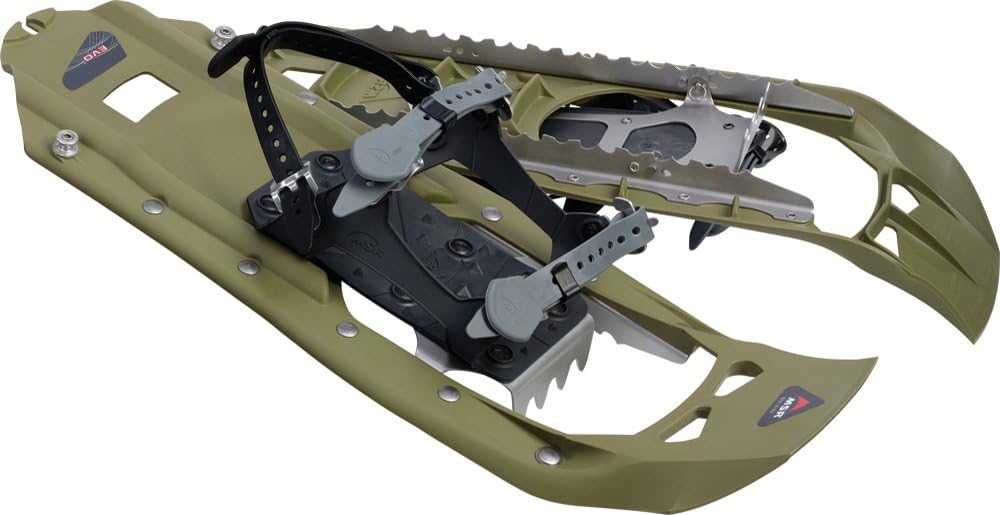 Amazon Com Msr Evo Snow Shoes 22 Inch Dark Green Snowshoes Sports Outdoors