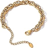ceres paris 18K Gold Plated Bracelet for Women – Elegant and Trendy Friendship Bracelets for Women | Jewelry Gifts for Women | Durable, Adjustable, and Hypoallergenic Bracelet for Women