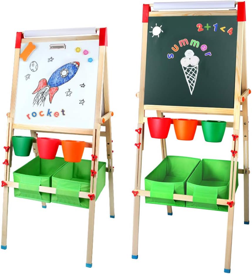crayola kids wooden art easel