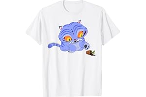 Kpop Demon Hunters Halloween Derpy Playing with Plant Vase T-Shirt