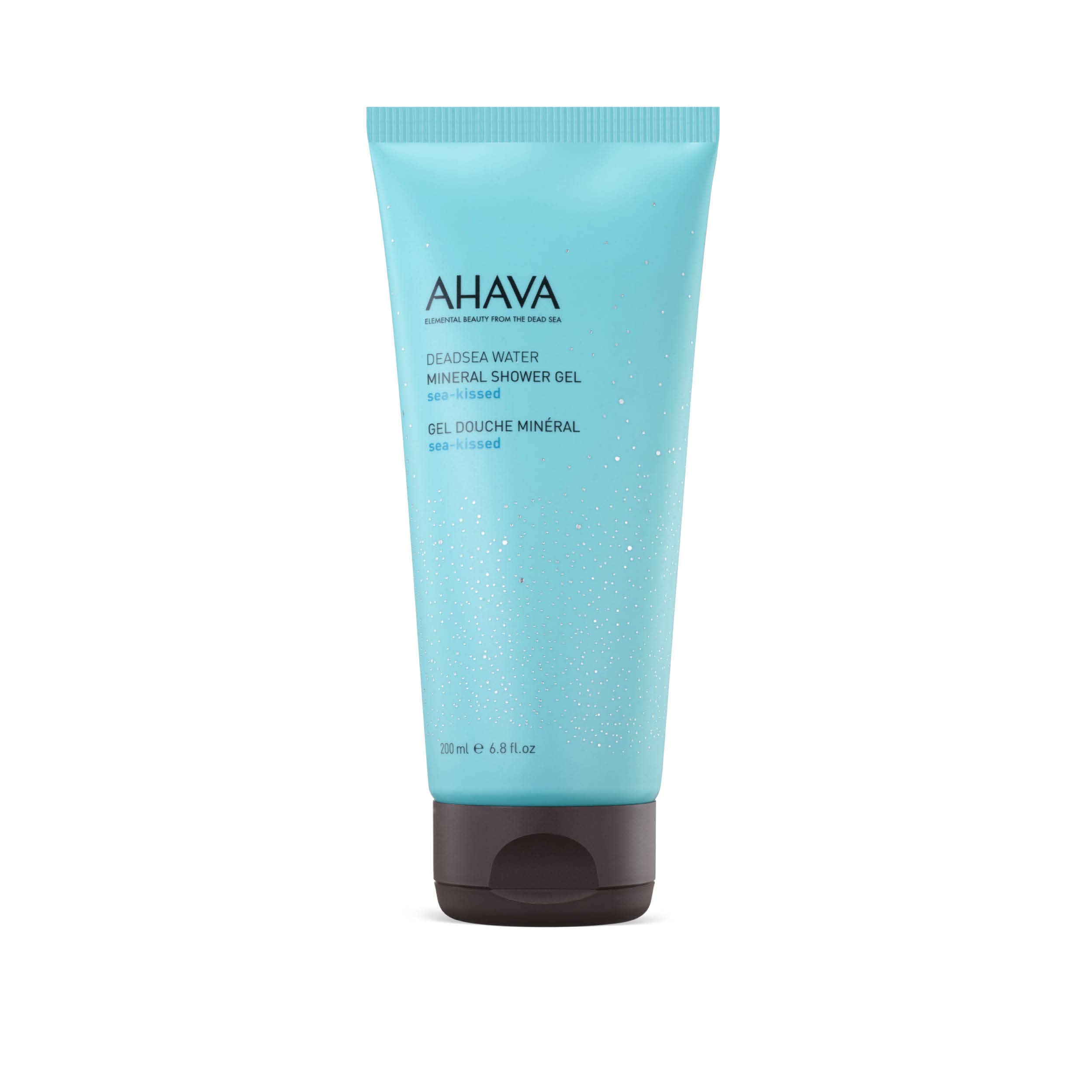 AHAVA Dead Sea Water Mineral Shower Gel, Sea-Kissed - Refreshes & Relaxes, Washes Away Dirts & Impurities, Enriched with Exclusive mineral blend of Dead Sea, Osmoter & Zinc, 6.8 fl.oz