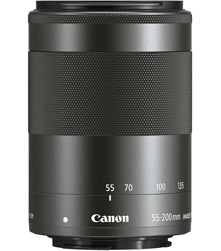 Canon EF-M 55-200 mm f/4.5-6.3 is STM Compact Zoom Lens for