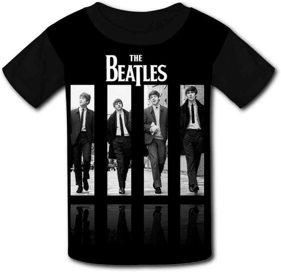 FADPW The Bea-Tles Band Kids Fashion 3D Printing Short Sleeve Tshirts for Boys Girls