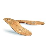 Premium Orthotic Leather Shoe Insoles Inserts with