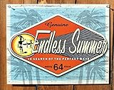Endless Summer - Genuine Metal Tin Sign 16W x 12.5H , 16x13 , 16x13