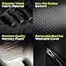 Tadge Goods Seat Donut U Cushion For Office Chair – Supports Lower Back, Tailbone, Sciatic Nerve, and Coccyx Pain - Orthopedic Memory Foam | Universal Car, Truck, Vehicle & Office Use