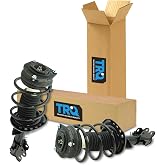 TRQ Front Driver and Passenger Side Strut and Spring Assembly Set | For 13-19 Nissan Sentra