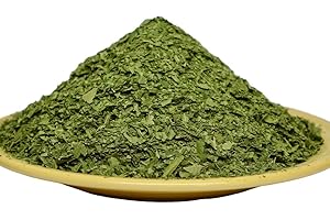 ALL ABOUT NEEM Organic Neem Leaf 8 Oz | 100% Natural Detox Neem Tea | Crushed Neem Leaves | Azadirachta Indica Leaf | Margosa Leaves | Non-GMO, Gluten Free
