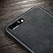 X-level iPhone 7 Plus Case, iPhone 8 Plus Case, Premium PU Leather Case [Vintage Series] Slim Fit Lightweight Soft Back Protective Cover for iPhone 7 Plus(2016) / iPhone 8 Plus(2017) 5.5'' (Black)