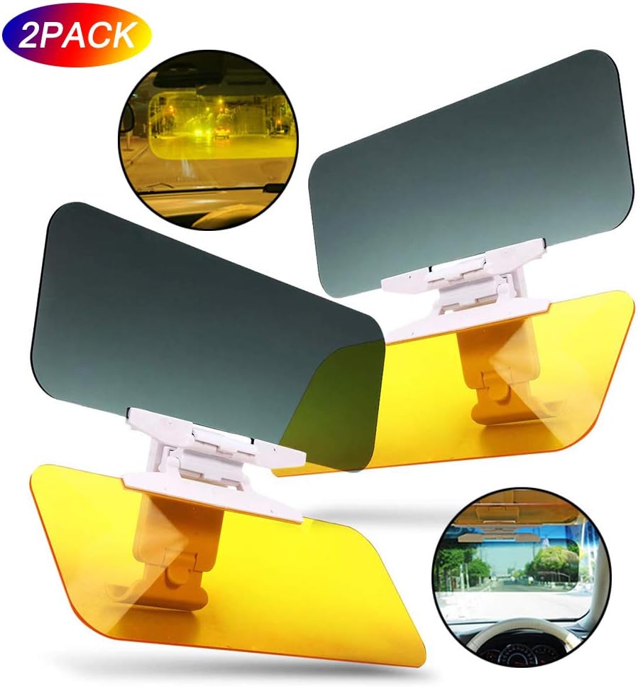 Amazon.com: Car Sun Visor Extender (2 Pack), Sunscreen and Anti Glare
