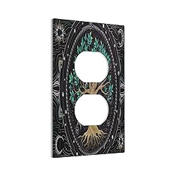 Tree of Life 1 Gang Outlet Plate Covers Decorative